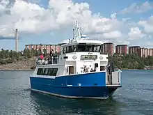 Ferryboat Hättan on Route 80