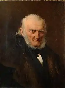 Portrait of her father (1870s)