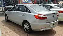 Pre-facelift Haima M6 sedan