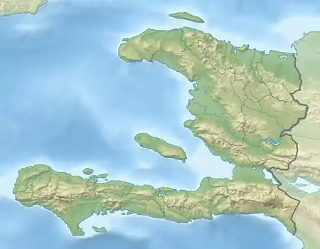 2018 Haiti earthquake is located in Haiti