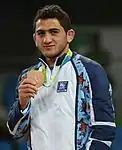 Bronze medalist Haji Aliyev