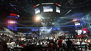 Ergo Arena during KSW MMA event