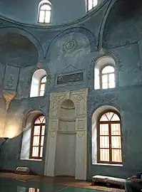 Mosque interior.