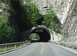 Hallingporten road tunnel