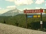 View from the halt at Riffelriss, immediately before the entrance to the summit tunnel