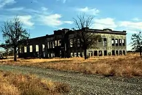 Hanford High School, following its use for military training