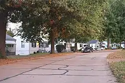 Houses in Hanley Hills, October 2016