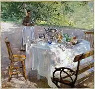 Breakfast (1887), by Hanna Pauli, Nationalmuseum, Stockholm