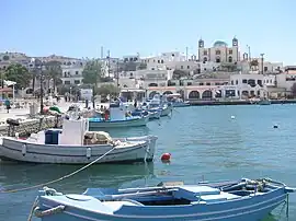 Leipsoi, viewed from the harbour