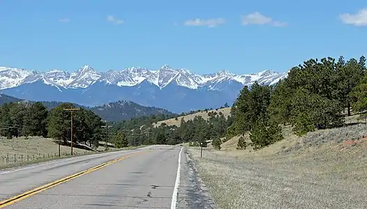 Hardscrabble Pass on the Frontier Pathways Scenic Byway