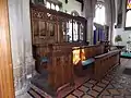 Chancel choir stalls