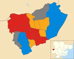 2000 results map