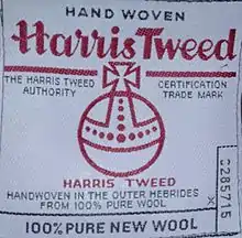 Logo of the Harris Tweed authority