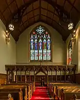 Stained-glass windows of chapel