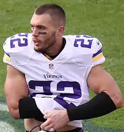 Harrison Smith, 2011 captain. He would play in five consecutive pro bowls from 2015 to 2019.