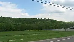 Hills south of Crooksville