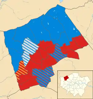 2014 results map