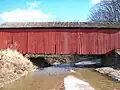 Side view of the Harry Evans Bridge