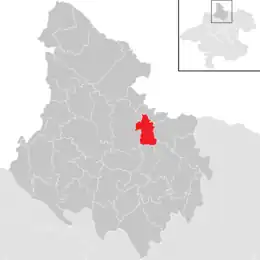 Location in the district