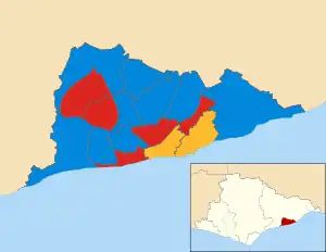 2006 results map