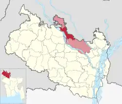 Location of Hatibandha