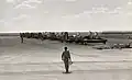 Machines and cadets of the IAF Flight Academy on Hatzerim in 1969