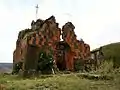 Amenaprkich Church upon the western outcrop.