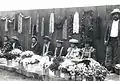 Hawaiian lei vendors, c. 1901.