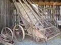 Hay loader at Kidwell Farm