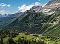 South aspect centered, from Logan Pass area