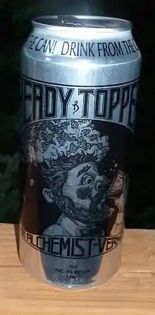 16 oz Heady Topper can