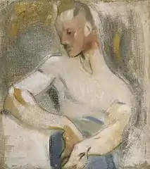 The Sailor, 1918(depicts Helene's close friend Einar Reuter)