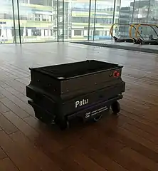 Library robot without books