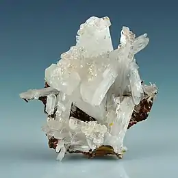 Image 5Hemimorphite, by Iifar (from Wikipedia:Featured pictures/Sciences/Geology)