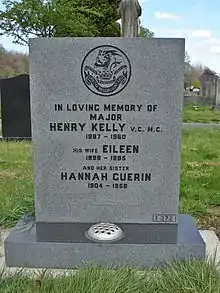 Henry Kelly (VC) grave