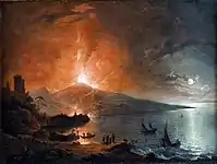 Vesuvius Erupting