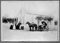 Weiss Family at family residence in San Antonio, circa 1904