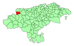 Location of Herrerías