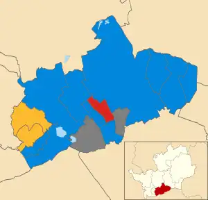 2004 results map