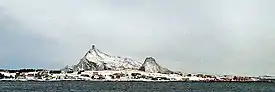 View of the island of Hestmona