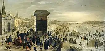 Kranenhoofd on the Schelde in Antwerp, by Sebastian Vrancx (5)