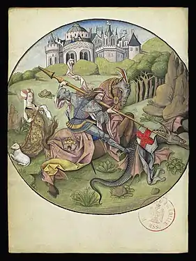 Miniature from Heures de Charles d'Angoulême, Cognac, France, f.53v (1475–1500)