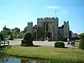 Image 25Credit: James ArmitageHever Castle, in Kent, England (in the village of Hever), was the seat of the Boleyn family, later bestowed to Anne of Cleves following her divorce from King Henry VIII of England.More about Hever... (from Portal:Kent/Selected pictures)