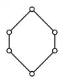 The hexagon lattice admits a unique orthocomplementation, but it is not uniquely complemented.