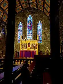 High Altar, Gothic Revival Church of the Good Shepherd (Rosemont, Pennsylvania) (1894)