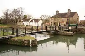 The High lock at Deeping St James