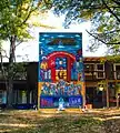 Mural by Mike Alewitz at the Highlander Research and Education Center