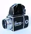 Hilding Mickelsson's Hasselblad camera that he used for more than 40 years