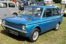 Blue 1974 Hillman Imp