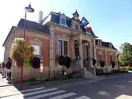 The town hall in Hilsenheim